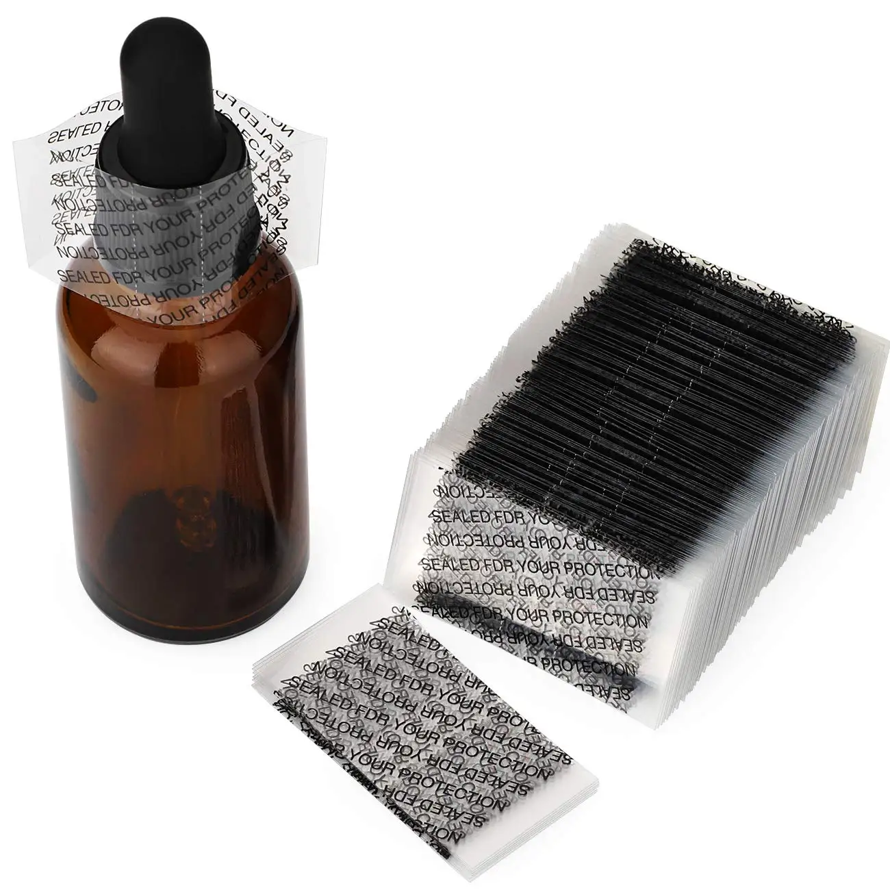 Customized Size color Printing Perforated Heat Shrink Wrap Bands Shrink Safe Sealed Band For Bottle Necks Jars Cap Seal