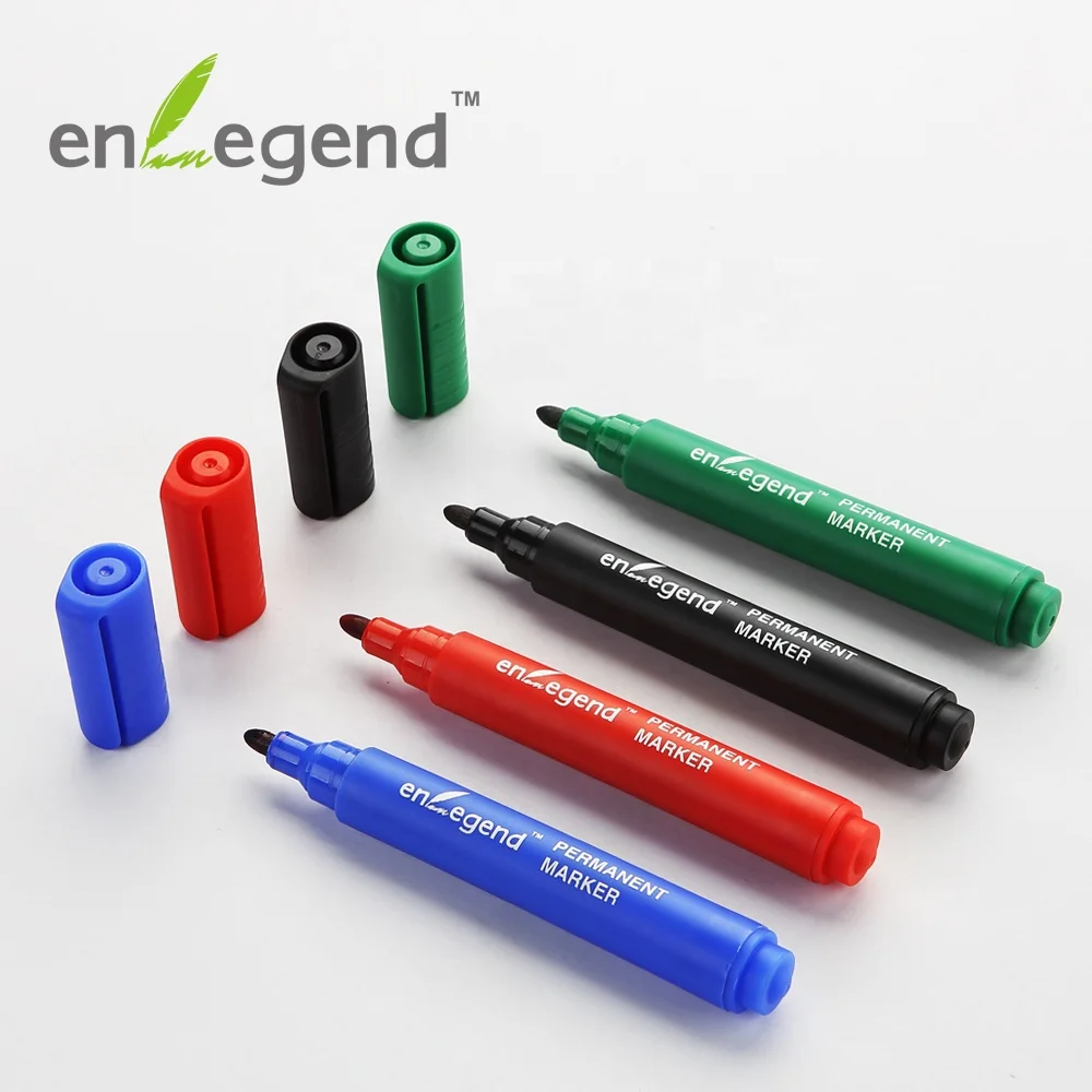 Wholesale Permanent Markers with Custom Logo, Practical for School and Office