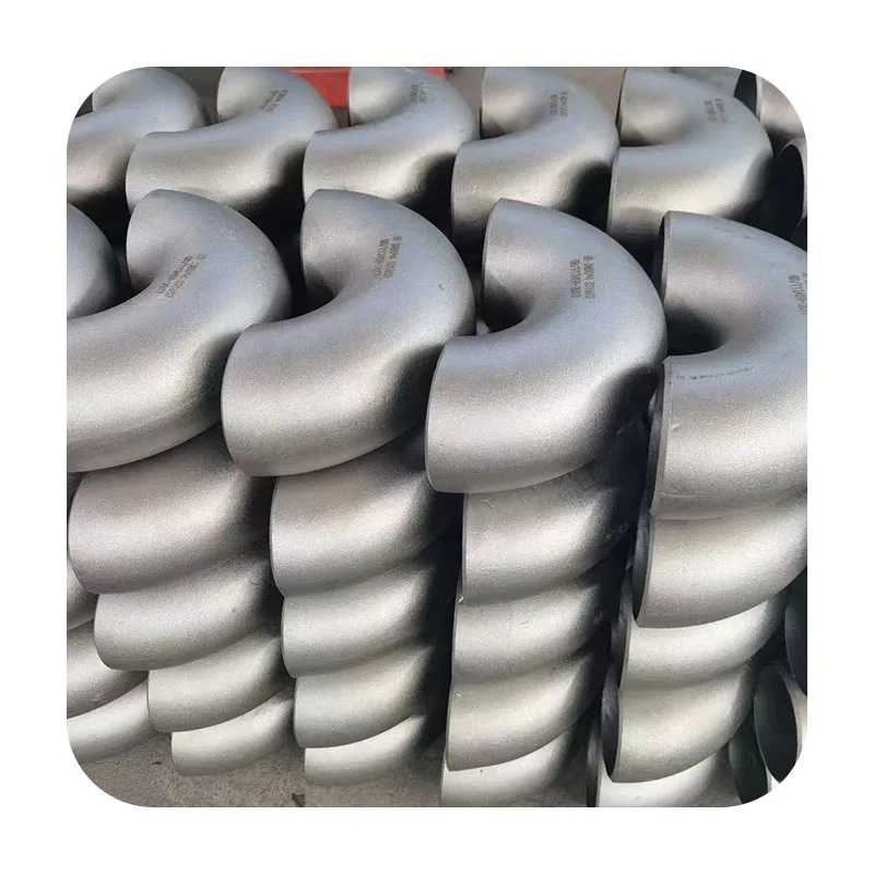 Impact resistance q345 seamless carbon steel tube 8 inch carbon steel pipe elbow