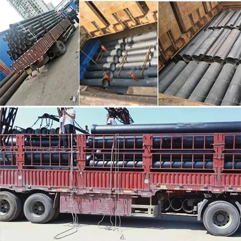K7 K9 grade cement lined ductile iron pipe 200mm 450mm 500mm 600mm