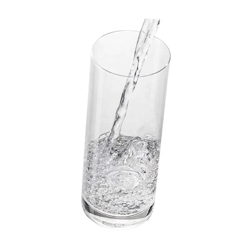 Manufacturer of 180ml 250ml 290ml 320ml  straight glass water mug water glass cup glass water cup free samples premium quality
