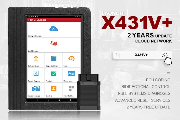 2023 newest version scanners automotriz launch x431 V plus hdiii pro3 heavy-duty 12 v 24v car truck