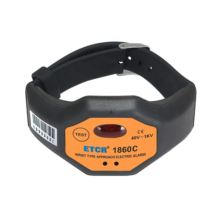 ETCR1860C низкое напряжение тип запястья близкая электрическая сигнализация Бесконтактный диктор детектор безопасности переменного тока 40-1