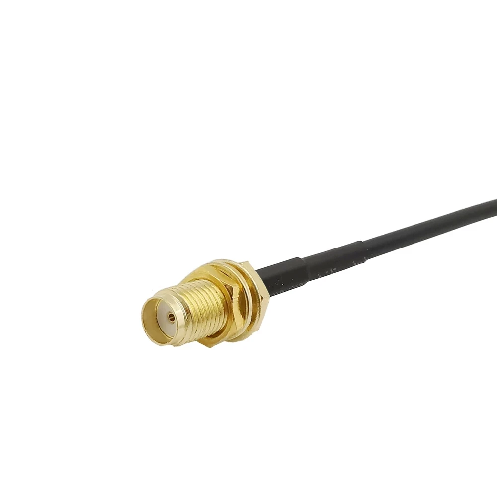  Штекерный Прямоугольный переключатель MMCX гнездовой разъем RF Pigtail RG174 перемычка кабель для провода адаптер штепсельной