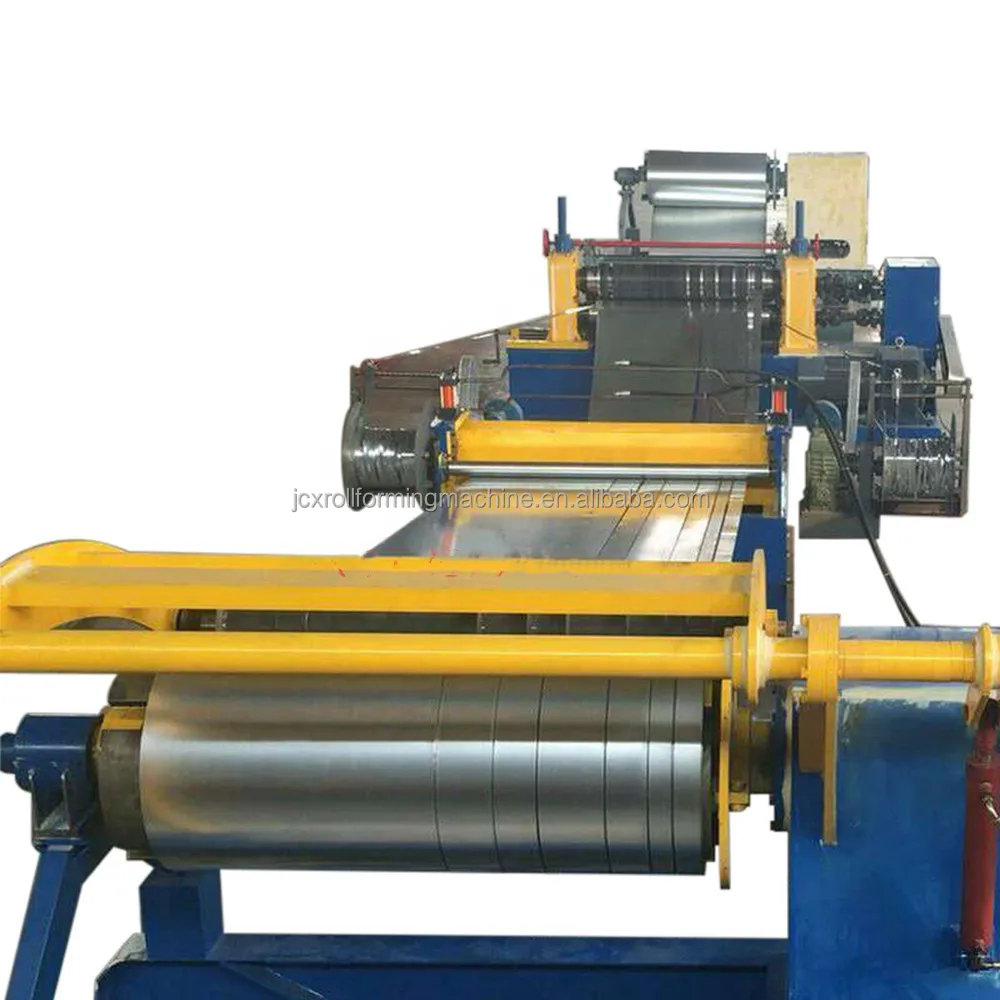 Simple steel coil slitting machine line Metal sheet slitting slitter roll forming machine
