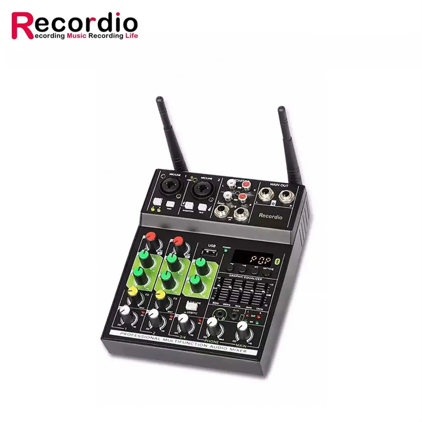 GAX-GT4 профессиональный 8 каналы микшер для выступления на сцене