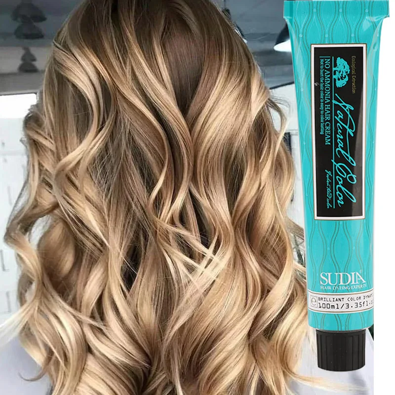 Wholesale  no ppd best 2 in 1 black  hair dye ammonia free hair color without ppd