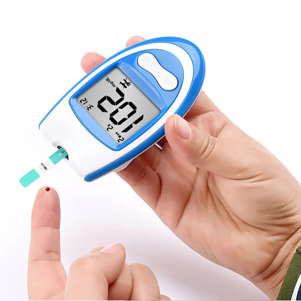 Blood glucose monitoring system blood glucose meter suitable for daily use
