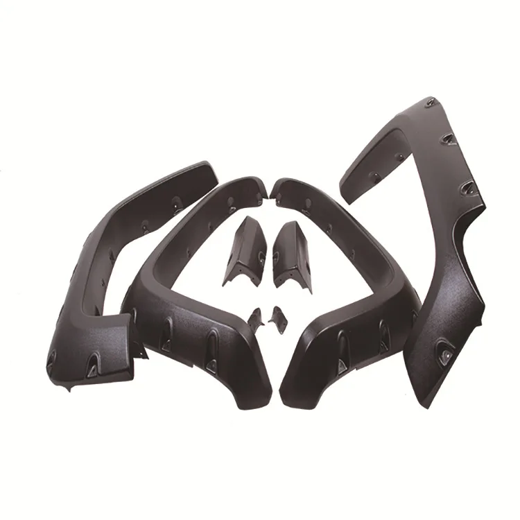 High quality Wheel trim fender with light car wheel eyebrow for FJ LAND CRUISER