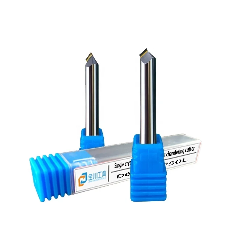 JC Factory Side and Flat lining MCD /CVD Diamond tools for cnc machine jewelry making end mill CNC tool Router bits for Acrylic