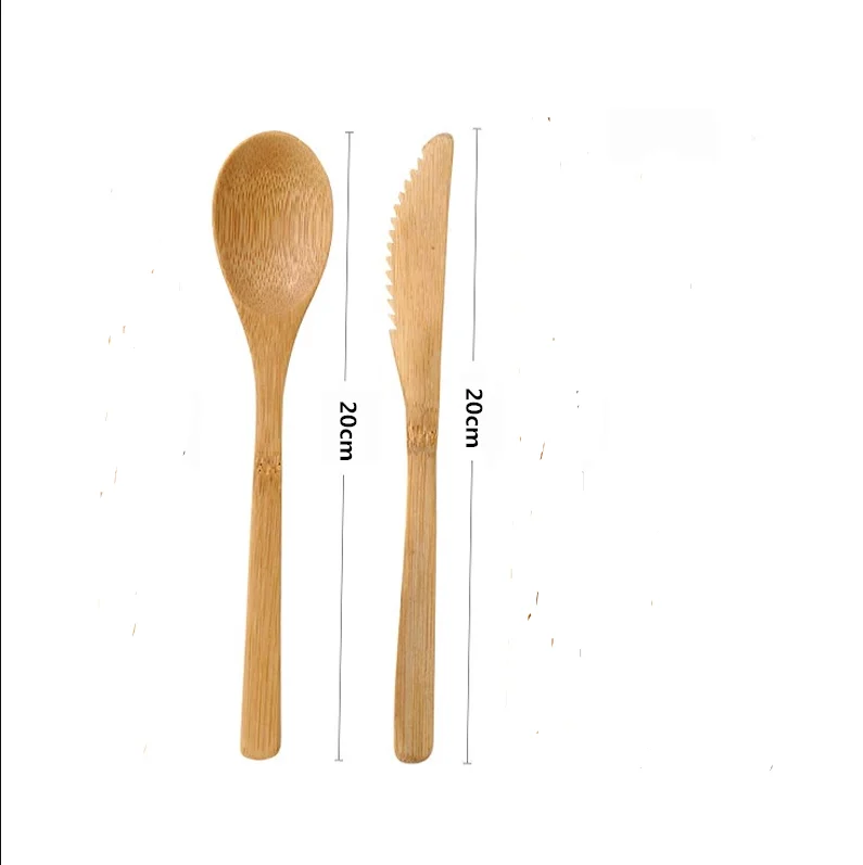 Bamboo 100% Sustainable Ecofriendly Wooden Personalized Spoon Sell Separately or Buy in Utensil Set with  customized Printed