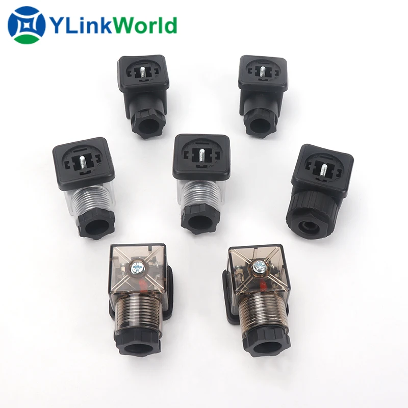 Customize Low Power Valve Solenoid Coils 52001 Mini Din Connector