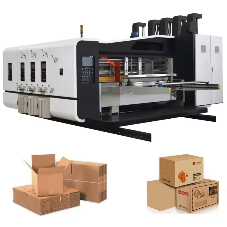 QH automatic flexographic carton box printing machine