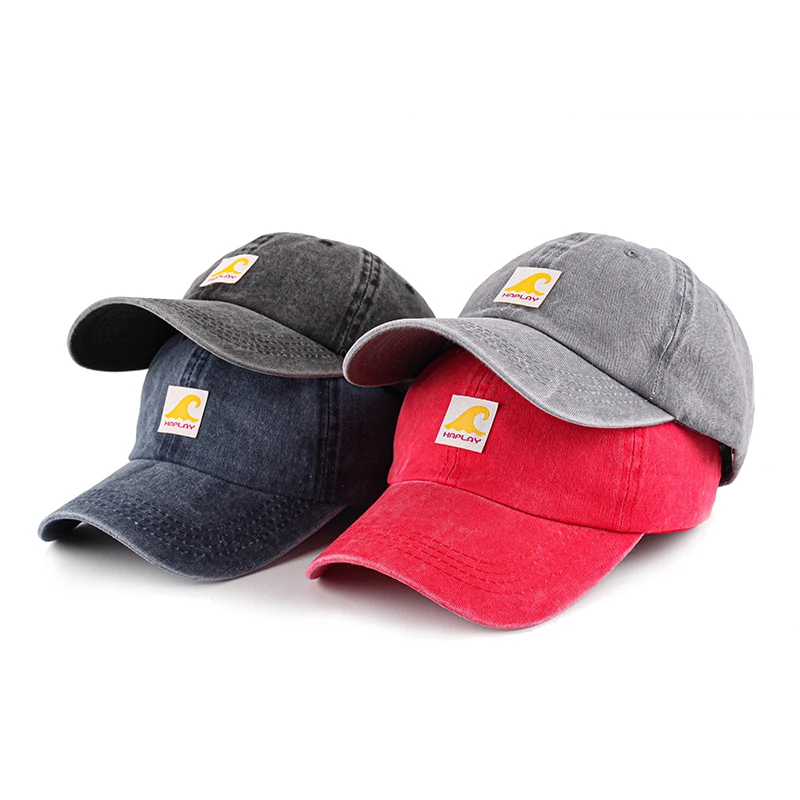 wholesale Unisex Washed Twill Cotton Baseball Cap Vintage Adjustable Dad Hat