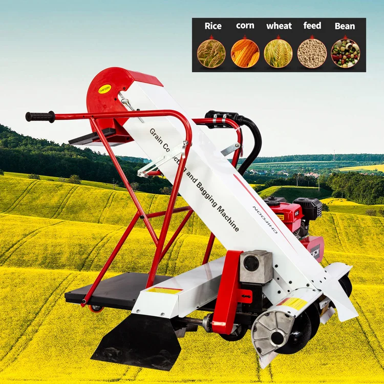 
Portable Grain Suction Rice Husk Bagging Machine Paddy Collecting And Bagging Machine 