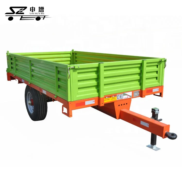 Одноосный задний самосвал для сельскохозяйственной техники 4 тонны 900-16 с широкими шинами