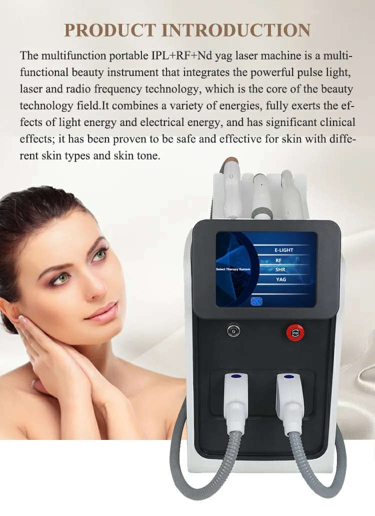 New High Energy Model Acne And Scar 2000W Elight 2 In 1 Ipl Photofacial Fast Hair Removal Machine For Sale Advance