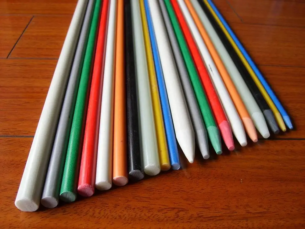 Wholesale 4mm 6mm 8mm pultrud solid fiberglass rod stick for plant support