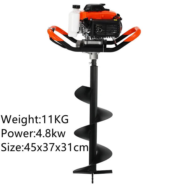 High Quality Petrol Ground Drill Earth Auger For Plant Trees