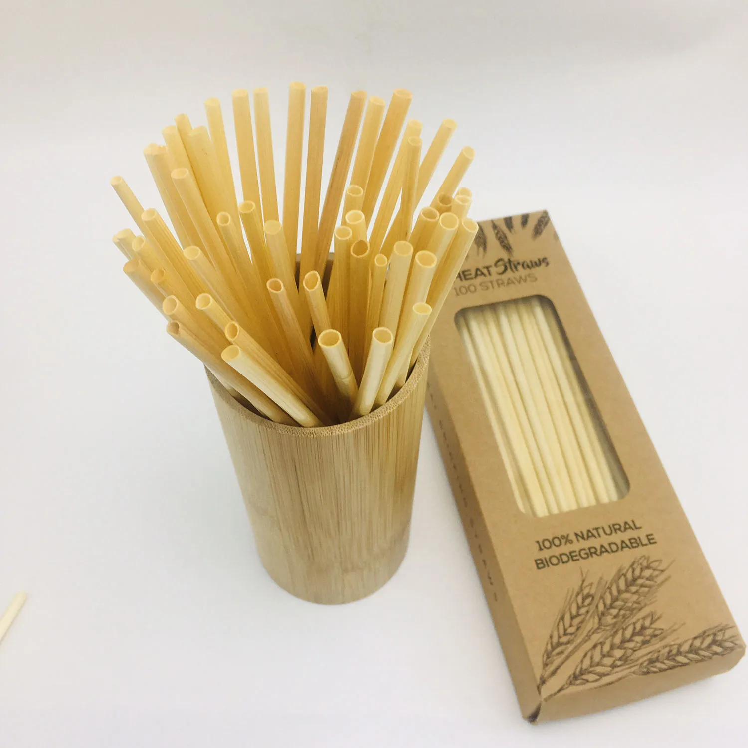 100% Biodegradable Hay Straws Natural Wheat Straws for Drinking