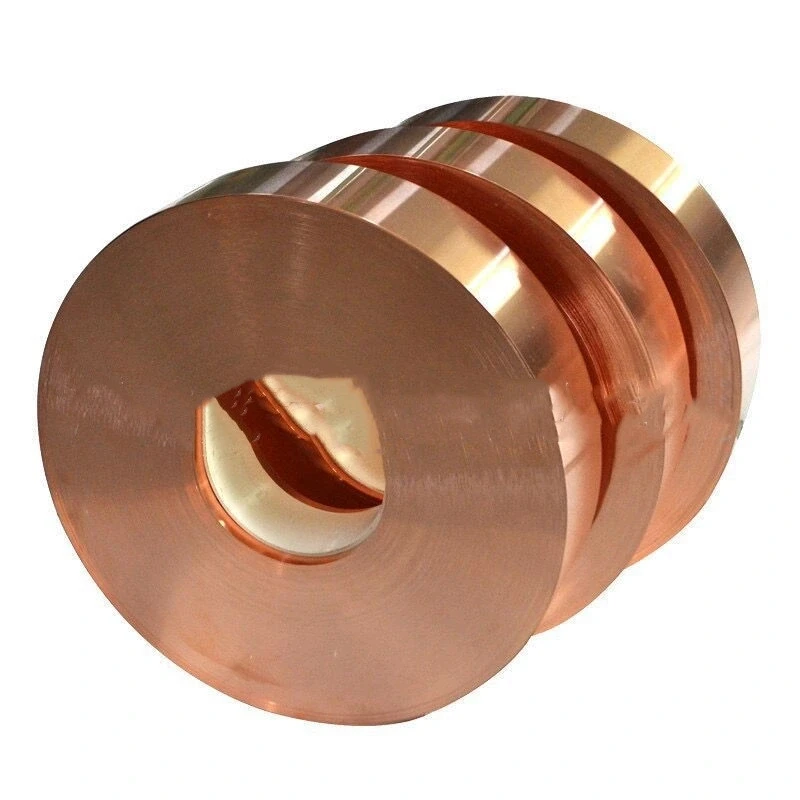 Chinese suppliers Copper Foil 0.1mm Copper Foil For Battery Copper Strip Coil