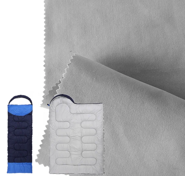 down proof high density and light weight micro peach fabric for outdoor sleeping bag