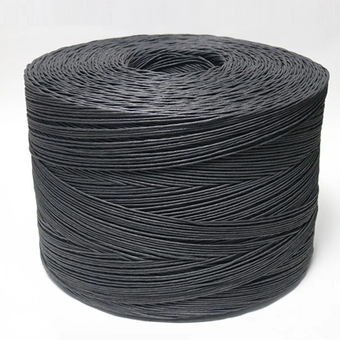 FEIYANG 1 or 2 Strands Paper Rope String Kraft Paper Bag Handle Rope Accept Customization Color Twisted Paper Rope