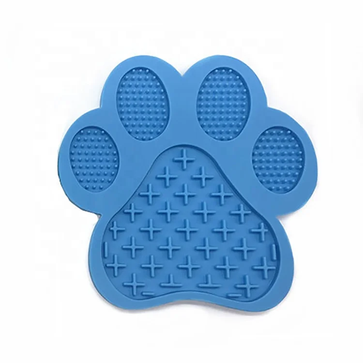 Силиконовый коврик для собак, подушечки для отвлекания во время купания домашних животных, медленное питание, коврик для лизания с сильным всасыванием