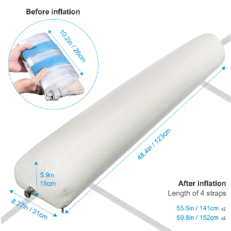 AliGan-Baby foldable inflatable toddler Safety Bed Rail baby portable travel Fence Guard for child kid with bumper protection