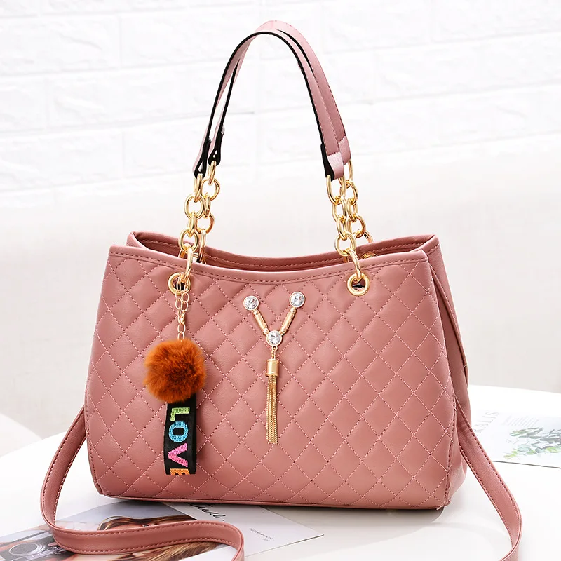 JIANUO new bags for 2020 cheap lady bags large capacity chain handbag