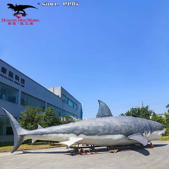 Amusement Park High Quality Simulation Animatronic Shark  for Sale