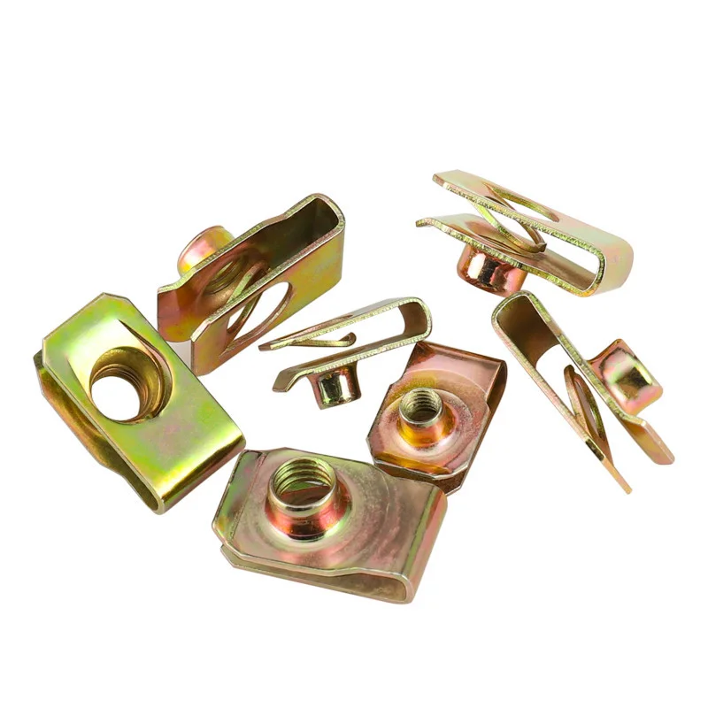 M3 M4 M5 M6 Spring Steel u type speed clip nut