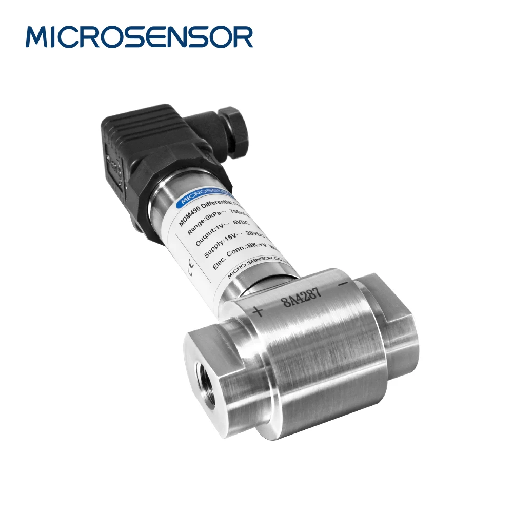 Microsensor Accurate Analog 4~20mADC Water Tank Oil Gas Liquids Differential Pressure Transmitter MDM490