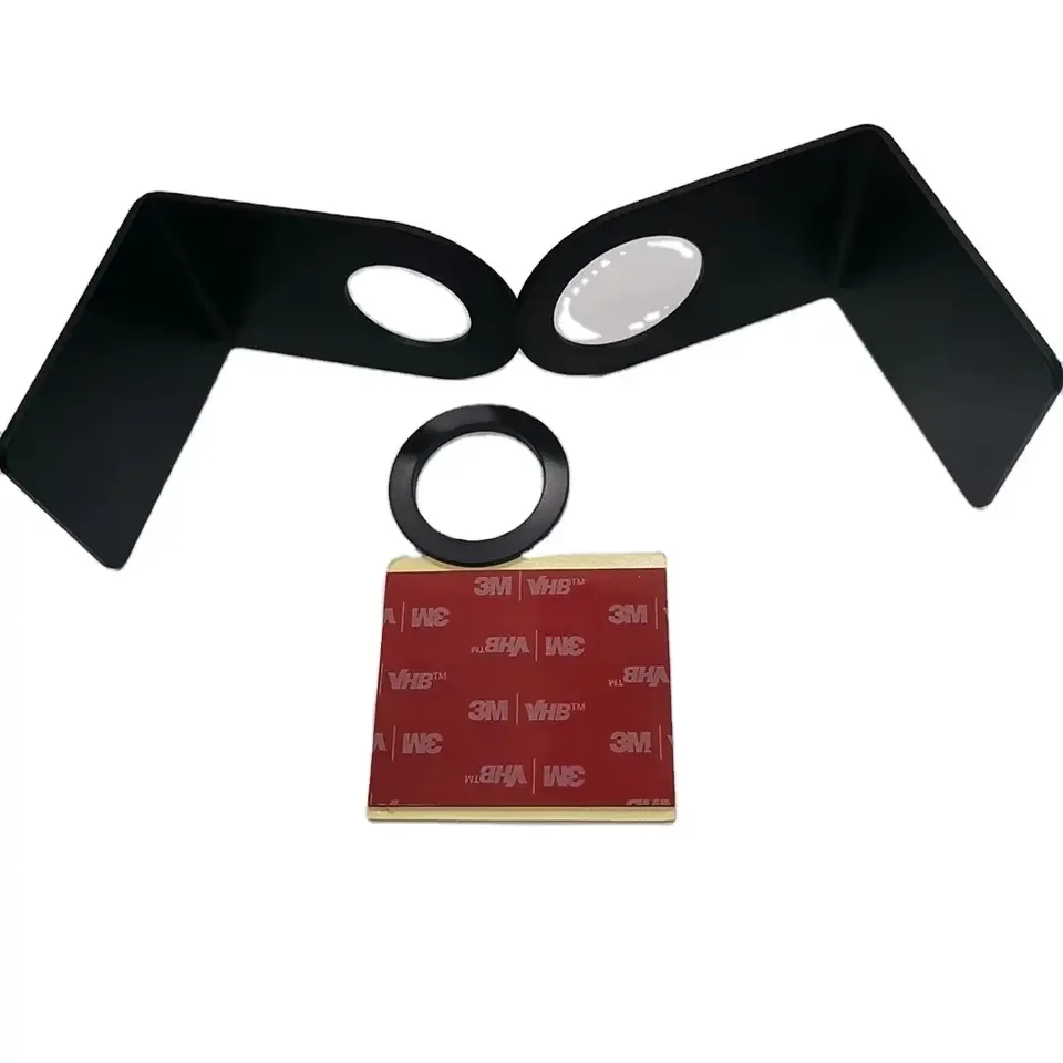 Custom Shampoo Bottle drop Holder Hand Soap Shower Gel Container Dispenser Stamp CNC Wall Mount Bottle fix Variable Ring Holder