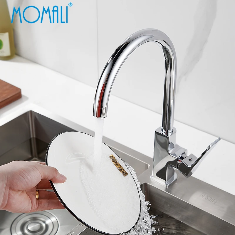 Momali China economic brass antique kitchen faucets deck mounted kitchen sink faucet organizer single lever easy control