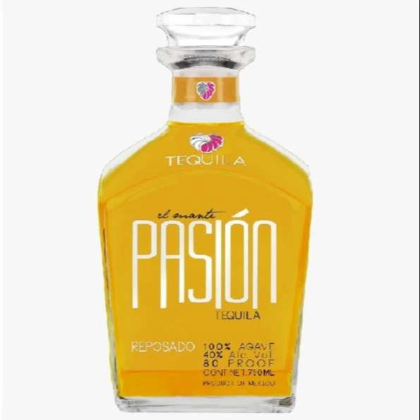 
Alcoholic beverages distilled liquor El Mante Pasion Gold Tequila 