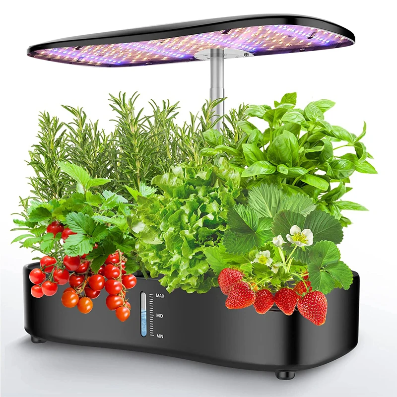 Smart Indoor Mini Herb Flowers Growing Garden Led Grow Light Hydroponics Growing System