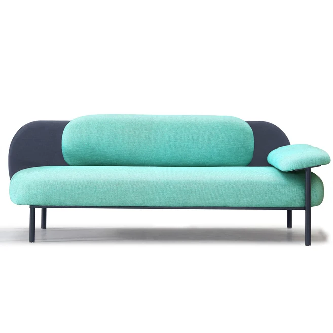 Greenfield  Furniture Office Lounge Canape Moderne 3 Seater Minimalism Nordic Sofa Set