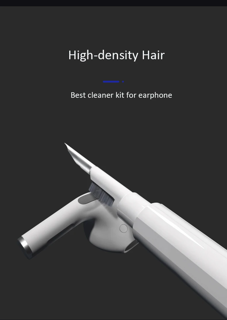 Многофункциональный Набор для чистки наушников Airpods инструменты 2 3 Pro беспроводные наушники Airdots