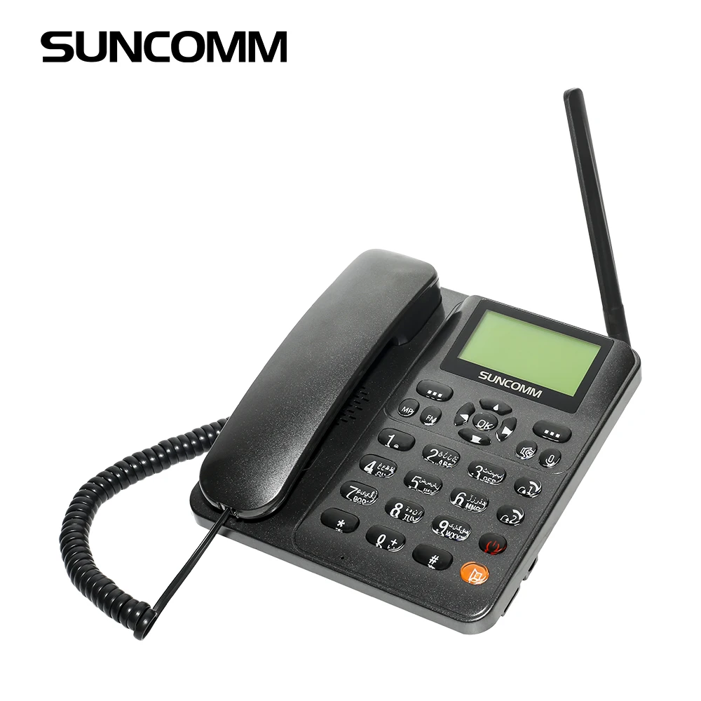 Высококачественный беспроводной Gsm-телефон SUNCOMM с ЖК-дисплеем беспроводные телефоны на большие