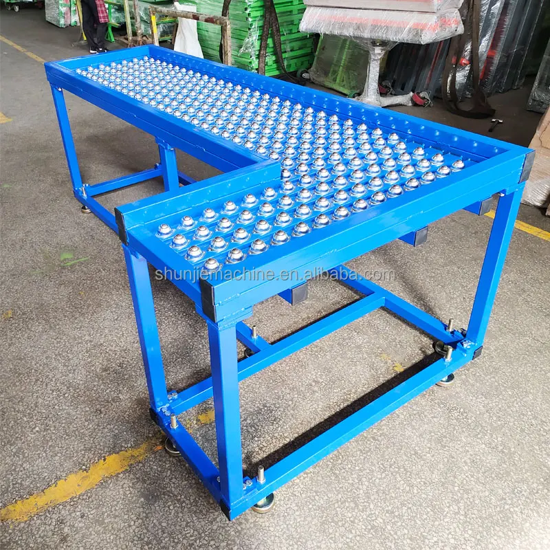 New Heavy Mold Slide Table with rollers industrial roller tables conveyor belt station