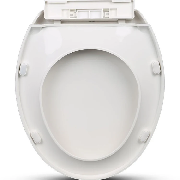 Egg Shape PP Plastic Toilet Seat Cover Quick Release Soft Close Easy To Clean Strong Safety Indian Toilet Seat Price