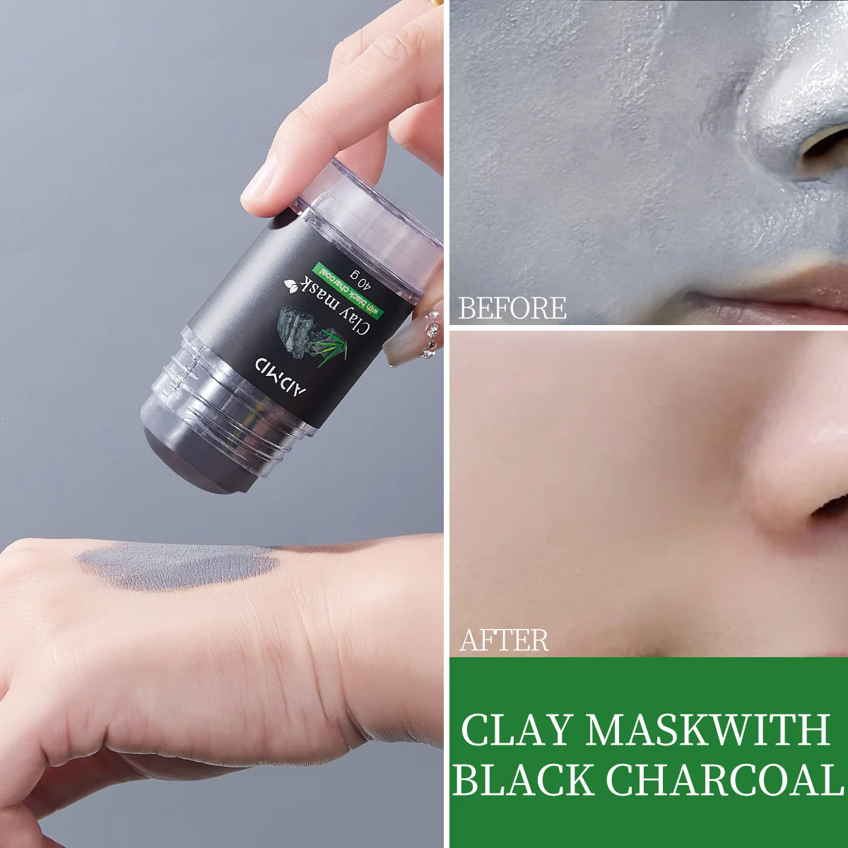 Wholesale Face Care Mud Facial Mask Moisturizing Anti Wrinkle Acne Treatment Whitening Black Charcoal Cleansing Clay Mask Stick