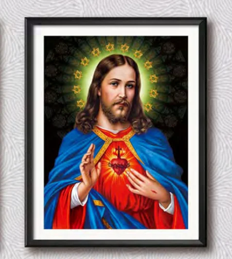 Religion 3d lenticular god wall picture of Jesus Christ