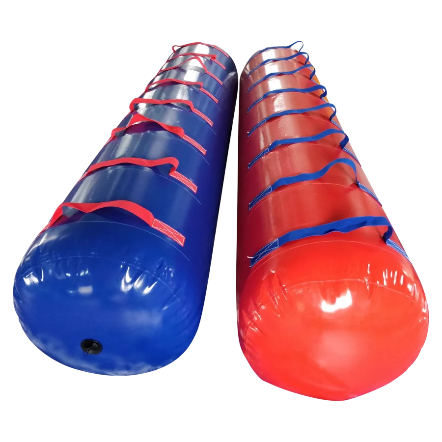 Team Building Interactive Inflatable Racing Walking Tube Event Sport Inflatable Jumping Bouncy Sausages Games For Adult