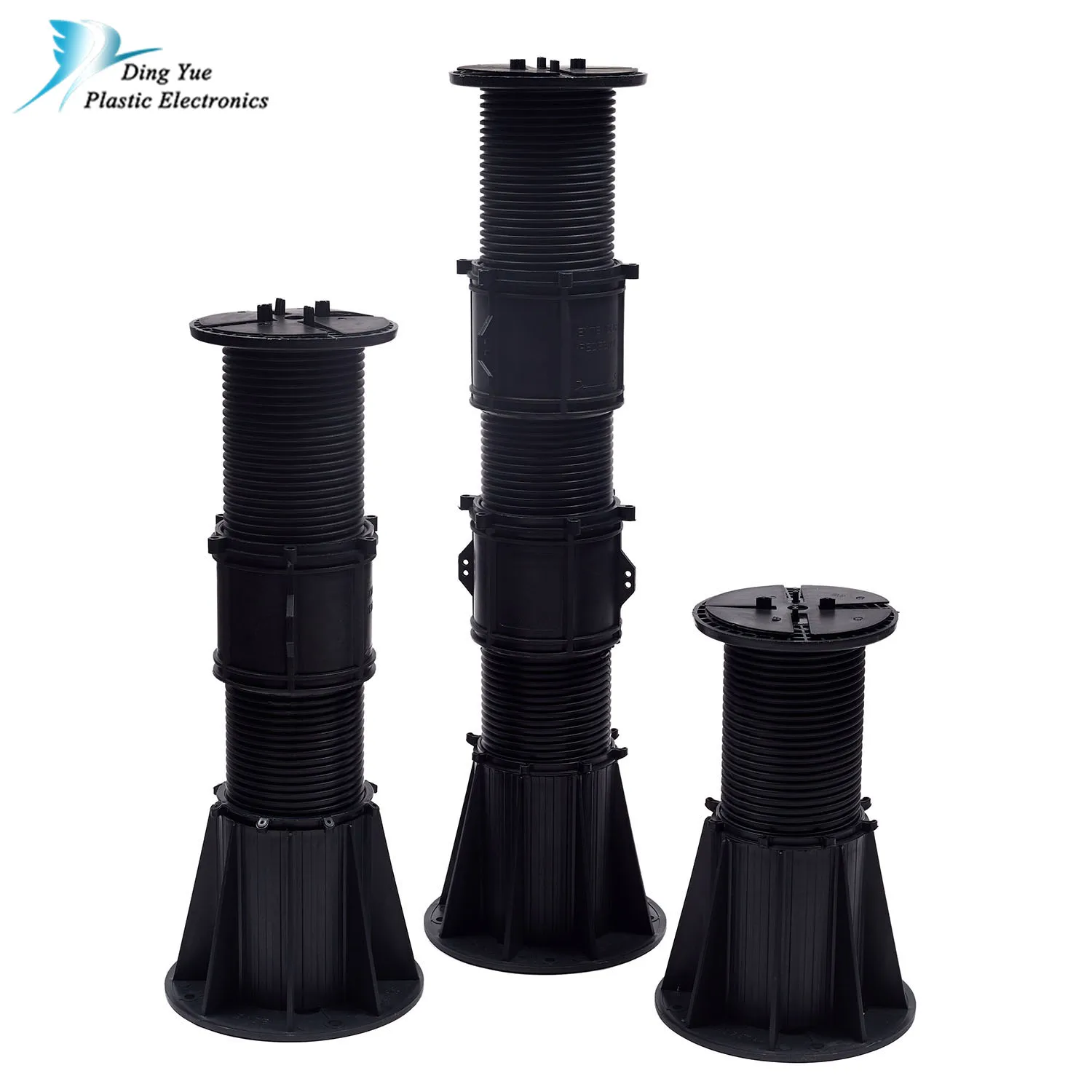 adjustable furniture plastic feet pads frame legs support plastic spanner type adjustable foot floor in raised floor system