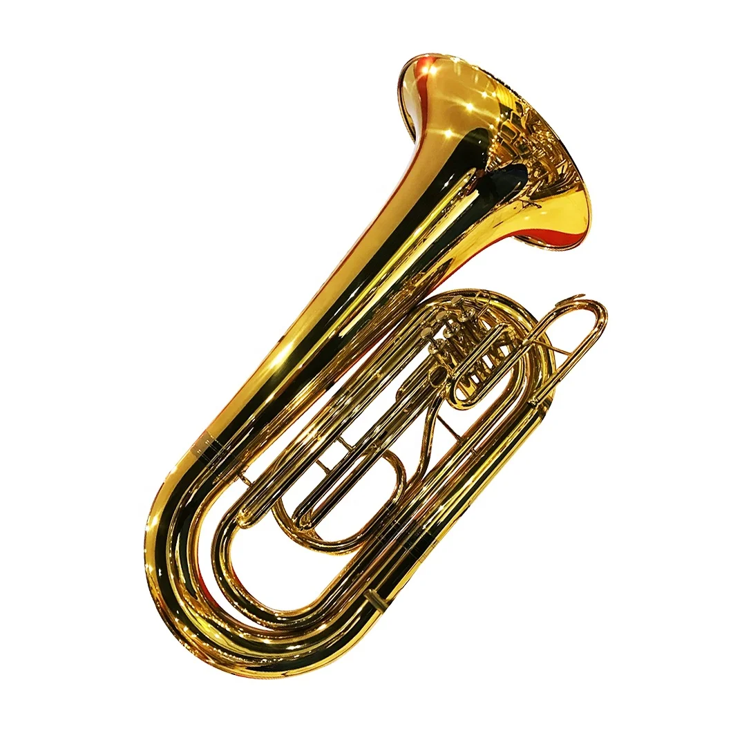 Marasound OEM Bb Gold 3 поршня инструмент для марша туба