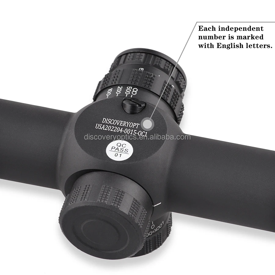 Discovery Optics Shockproof Waterproof Fogproof ED-PRS 4-20X52SFIR Scope Optica Reticle 4-20X52SFIR