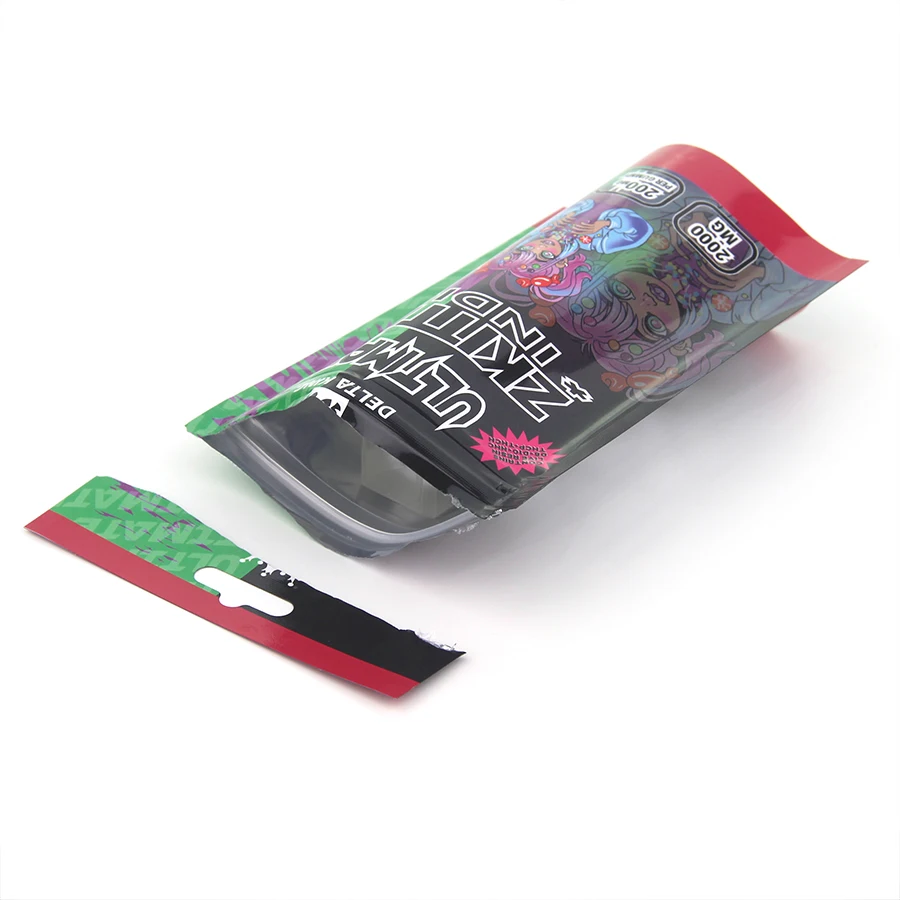 Custom Printed Heat Seal 3.5g 7g Cookies Plastic Candy Zip Lock Smell Proof Packaging Mylar Bags With Window
