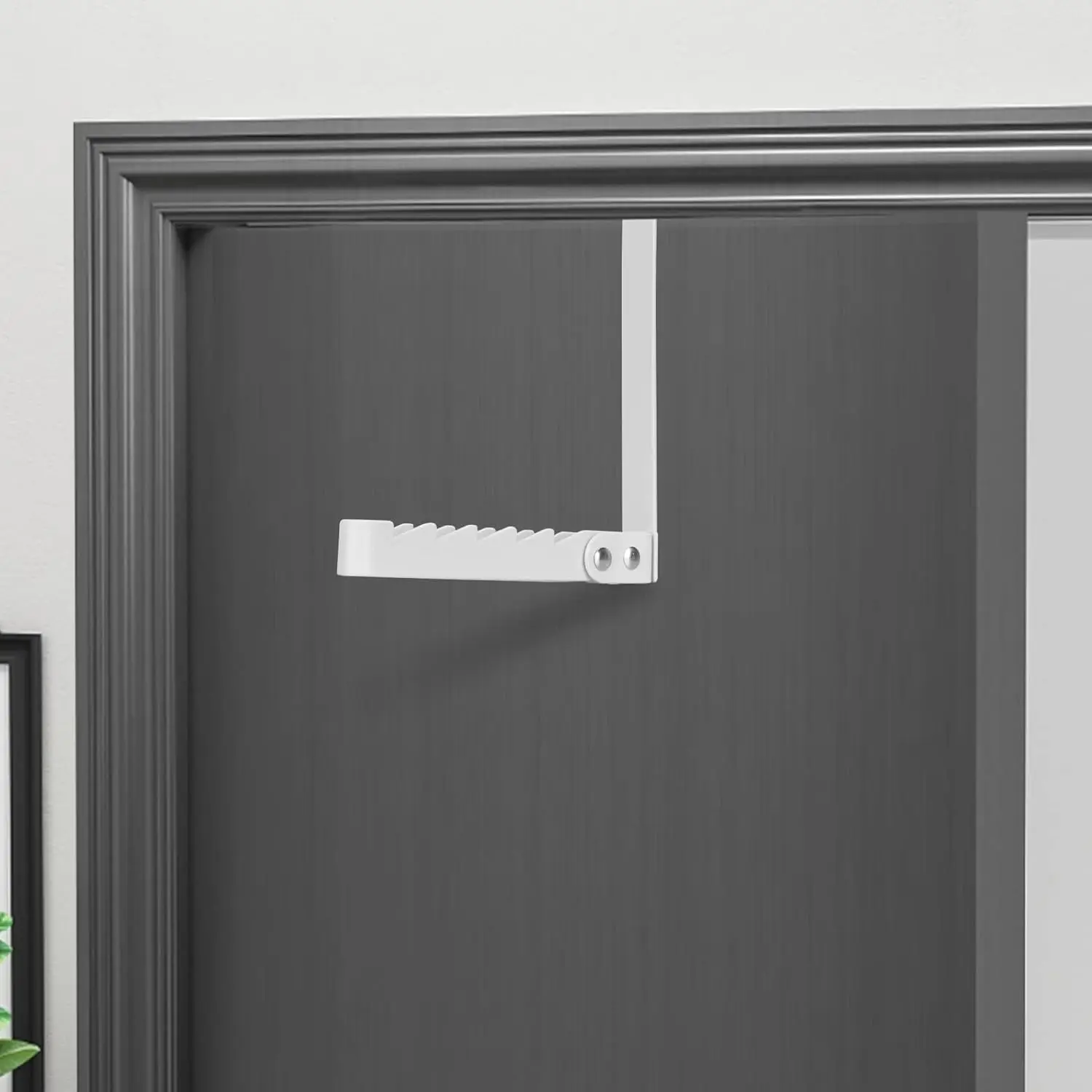 Over The Door Hooks Hanger Organizer Rack Space Saving Hanging Storage Hanger for Clothes, Coats, Towels for Bedroom Bathroom